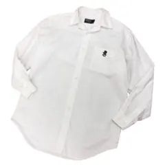K324-69 RALPH LAUREN ポロベア くま シャツ メンズ M