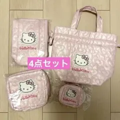 3coinsスリコ ハローキティサンリオ バッグポーチ4点セット - メルカリ