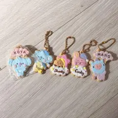 BT21 キャラクター キーホルダー 5点セット