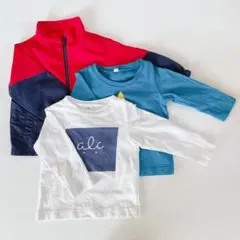 ウインドブレーカー ナイロンジャケット ロンT 80cm 保育園着