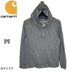 カーハートcarhartt US古着　スウェットパーカー　グレー　レディースＭ