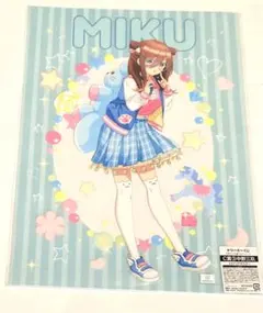 五等分の花嫁　ドリーミーくじ　中野三玖　A3クリアポスター