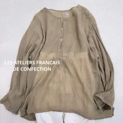 Ateliers Francais Plage 別注完売品フランス製ガーゼシャツ - メルカリ