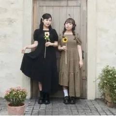 MYNE マイネ PLEATED DRESS BEIGE なぐもふうか - メルカリ