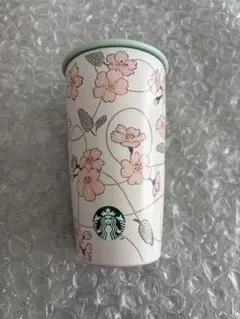 スターバックス さくら2024 ストラップカップシェイプステンレスボトル