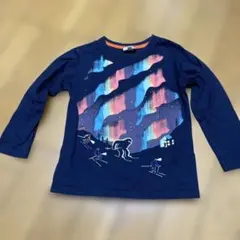 Paul Smith JUNIOR 110 ネイビー長袖Tシャツ