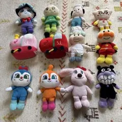 アニメキャラクターぬいぐるみ12体セット