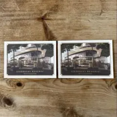 スターバックス　ベトナム　ホーチミン　リザーブ　限定　ポストカード　2枚セット