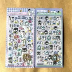 【正規品】ボンボンドロップシール　はぴだんぶい　サンリオ　mini 2枚セット