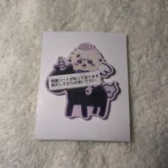 ちいかわ てんし♡あくま トレーディングミラーステッカー♡ ラッコ