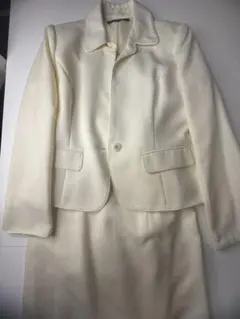 SAVIem セレモニースーツ 11号 アイボリー ジャケット＆ワンピース セッ