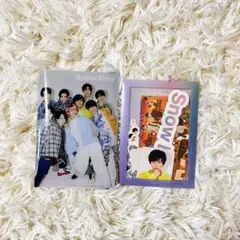 Snow Manミニクリアファイル ステッカーセット