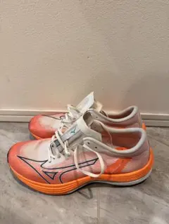 Mizuno スパイクシューズ ホワイト/オレンジ　27.5cm