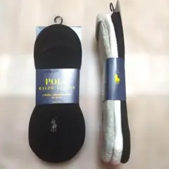 ポロラルフローレンメンズ靴下3足セット