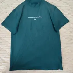 ニューエラ　半袖Tシャツ　グリーン　Мサイズ　古着　ストリート