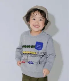 moo non non ムーノンノン　トレーナー　90 電車