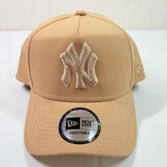 NEW ERA ニューエラ MLB キャップ　ニューヨークヤンキース　ベージュ