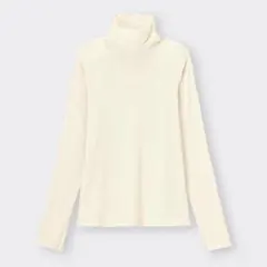 guリブハイネックセーター