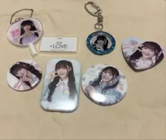 イコラブ 音嶋莉沙 キーホルダー 缶バッジ