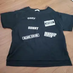 COLZA ブラック Tシャツ Sサイズ