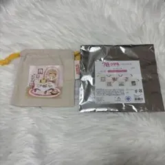 りぼん×3COINS ミニ巾着 姫ちゃんのリボン