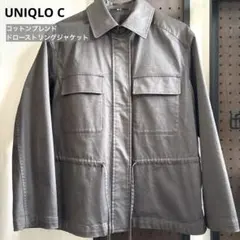 UNIQLO C コットンブレンドドローストリングジャケットWOMEN L