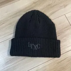 【未使用品】ラブトキシック LOVE TOXIC ニット帽 Fサイズ　ブラック