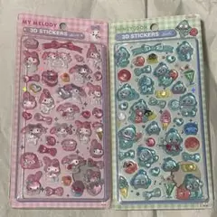 ボンボンドロップシール マイメロディ ハンギョドン サンリオ 海外製