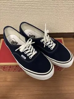 VANSオーセンティックアナハイムファクトリー44DX ネイビー 28.0
