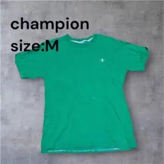 champion グリーン Tシャツ M