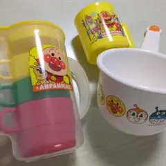アンパンマン 子ども用食器と洗面セット