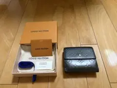 ルイヴィトン　モノグラムマットポルトモネビエカルトクレディ　ダブルホック折財布