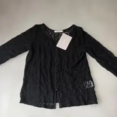 ブラック カーディガン Sサイズ