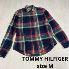 トミーヒルフィガー 長袖チェックシャツ　ネルシャツTOMMY HILFIGER