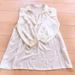 シフォン トップス シャツ シアートップス シアーシャツ