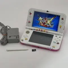 動作品 New ニンテンドー 3DS LL 本体 ピンク ホワイト 任天堂