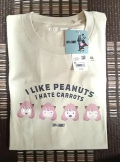 【新品】ユニクロ SPY×FAMILY Tシャツ アーニャ XL 男女共用