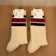 【新品未使用】ユニクロ JW ANDERSON 靴下 ２足セット 23〜25㎝のサムネイル