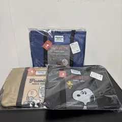 PEANUTS スヌーピー大容量 保冷バッグ レジカゴバッグ 3点