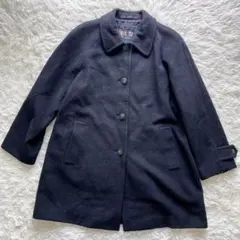 美品 DAKS ダックス 日本製 ウィメンズ カシミヤウールコート ハーフ 9