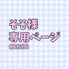 そそ様専用ページ