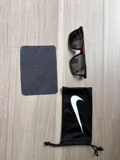NIKE CHANNEL AF サングラス ブラック レッド スポーツのサムネイル