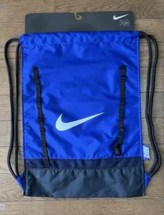 レア　新品未使用　NIKE ドローストリングバッグ 青/黒