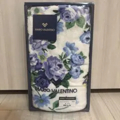 【未使用】 MARIO VALENTINO フェイスタオル 綿100% 花柄のサムネイル