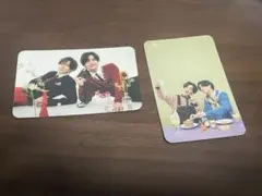 キンプリ　通常盤ランダムトレカ ビジュアルカード ①と③