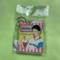 ファイターズ.#7西川遥輝アメリカンダイナーモチーフ２連アクリルキーホルダー。