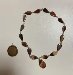 【4/20迄】ネックレスとペンダント ブラジル産 レトロ ヴィンテージ