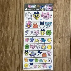 たまごっちパラダイス　4サイズステッカー