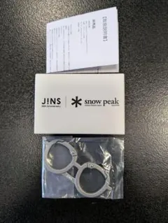JINS snow peak コラボ カラビナ メガネ型