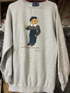 Ralph Lauren ポロベア スウェット M グレーのサムネイル